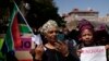 Manifestation de réfugiés contre les violences xénophobes en Afrique du Sud