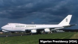 Wani jirgin saman Najeriya na tsohon kamfanin kasar, Nigeria Airways