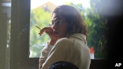 Heather Mack di kantor polisi di Bali.