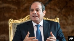 Rais wa Misri Abdel Fattah el-Sissi. 