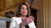La Présidente de la Chambre des représentants, Nancy Pelosi dans son bureau du Capitole à Washington, le mercredi 10 avril 2019.