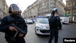 Sojojin Faransa bayan harin da aka kai birnin Paris
