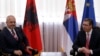 Premijer Albanije Edi Rama i predsednik Srbije Aleksandar Vučić, Foto: AP Photo/Darko Vojinovic