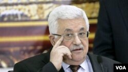 Presiden Palestina, Mahmoud Abbas menghadiri pertemuan Liga Arab di Doha, Qatar (28/5).