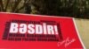 Cəmil Həsənlinin ilk mitinqindən fotolar