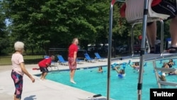 La ciudad de Atlanta, en el estado de Georgia, abrió ya sus piscinas públicas por el verano, justo cuando una ola de calor abrasador golpea la ciudad y otras poblaciones del sureste de EE.UU. Foto: @ATLParksandRec.