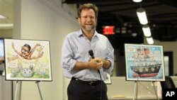 Matt Wuerker, salah seorang karikaturis piawai andalan situs Politico. com.