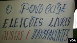 Angola eleições cartaz