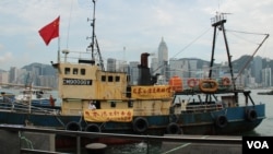 保釣船啟豐二號返回香港