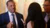 FILE - Libya's Prime Minister Abdullah al-Thinni speaks to reporters in Abu Dhabi.