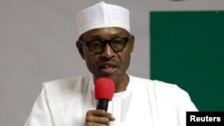 Shugaba Muhammadu Buhari.