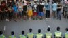 Ratusan Warga, Demonstran Bentrok di Pusat Kota Hong Kong