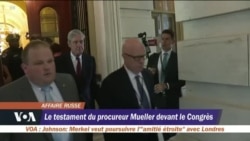 Le testament du procureur Mueller devant le congrès