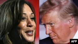 Mutevedzeri wemutungamiri wenyika yeAmerica Amai Kamala Harris nevaive mutungamiri wenyika yeAmerica VaDonald Trump