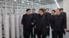 2025년 1월 29일 김정은 북한 국무위원장이 비공개 장소의 핵물질 생산기지와 핵무기 연구소를 둘러보고 있다.