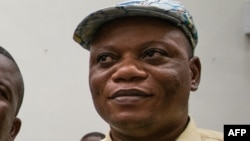 Jean-Marc Kabund à la Cour constitutionnelle, Kinshasa, 19 janvier 2019. (Photo Caroline THIRION / AFP)