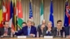 U.S. Secretary of State John Kerry delivers his opening remarks on Feb. 2, 2016, at the Italian Foreign Ministry in Rome, Italy, at the outset of a meeting of the multinational counter-ISIL coalition. 