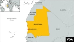 Ramani ya Mauritania