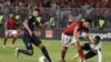 Match opposant l'Espérance de Tunis et les Egyptiens d'Al Ahly à Alexandrie le 2 novembre 2018.