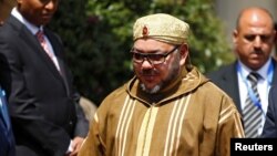 Le roi du Maroc Mohammed VI lors d'une viiste à Addis Abeba, Ethiopie, 19 novembre 2016.