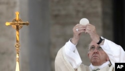 El papa Francisco pidió que se suspenda la Asamblea Constituyente en Venezuela.