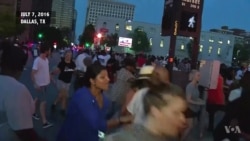 Raw Video of Chaos After Dallas Shooting