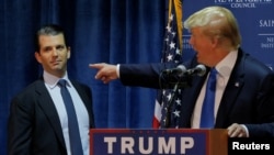 El presidente Donald Trump y la Casa Blanca han desestimado la reunión de Trump Jr. con la abogada rusa. 