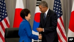 La presidenta surcoreana, Park Geun-hye, asistió la semana pasada a la cumbre nuclear en Washington de la el presidente Barack Obama fue anfitrión.