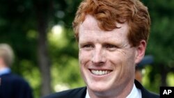 Le démocrate Joe Kennedy à Capitol Hill, à Washington DC, le 26 juillet 2017.