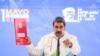 El presidente Nicolás Maduro habla durante un evento por el Día del Trabajador, en Caracas, el 1 de mayo de 2024. 