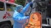 Muchos de los servicios de ambulancia que MSF ha llevado a cabo durante los últimos meses están relacionados con enfermedades respiratorias. [Foto: Cortesía MSF El Salvador]