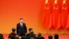 Le président Xi a prononcé son discours depuis la porte Tiananmen, l'endroit même où son lointain prédécesseur Mao Tsé-toung proclama la République populaire le 1er octobre 1949.
