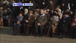VOA60 DUNIYA: An Gudanar Da Bikin Cika Shekaru 72 da Tunawa da 'Yantar Da Sansanin Nazi Inda Aka Yi Ma Yahudawa Kisan Gilla