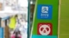 香港一家餐馆外的蚂蚁集团支付宝标识 （2020年11月1日）