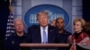 Trump Team Sends Mixed Messages on Severity of Pandemic