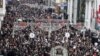Journalists and their supporters march during a protest against the arrests of journalists in Istanbul, March 4, 2011. 
