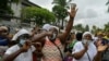 Ivorian women protest against President Ouattara's 3rd term candidacy in Abidjan