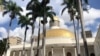 ARCHIVO - Vista externa de la sede de la Asamblea Nacional de Venezuela.