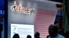 美國網絡安全公司“火眼”（FireEye）在拉斯維加斯黑帽網絡安全會議的活動上。