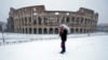 Warm Air Above the Arctic Freezes Europe
