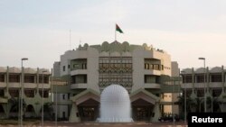 Le palais présidentiel, Ouagadougou, 23 novembre 2014