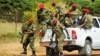 Military police arrived on the scene not long after to secure the area. E. Paulat/VOA