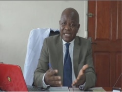 Felicien Ntone, deputy director of the Yaoundé University Teaching Hospital, says kidney patients who become critical will be transferred to other dialysis centers. (Moki Edwin Kindzeka/VOA)