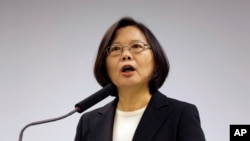 即將就任的台灣新總統蔡英文