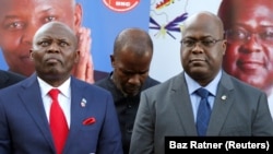 Vital Kamerhe et Felix Tshisekedi à Nairobi