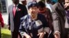 FILE - Sierra Leone President, Ernest Bai Koroma, left, and Liberia President, Ellen Johnson Sirleaf, right, on arrival for talks with President Yahya Jammeh, in Banjul, Gambia.