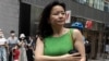 Cheng Lei, jurnalis CGTN, saluran berbahasa Inggris China Central Television, menghadiri acara publik di Beijing, China, 12 Agustus 2020. (AP)