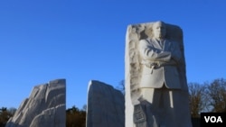 El Parque Memorial Martin Luther King Jr. en Washington fue inaugurado en agosto de 2011.