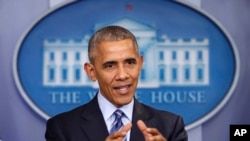 Le président des Etats-Unis Barack Obama, 16 décembre 2016.