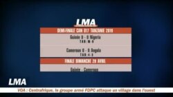Dans votre actualité sportive, la CAN